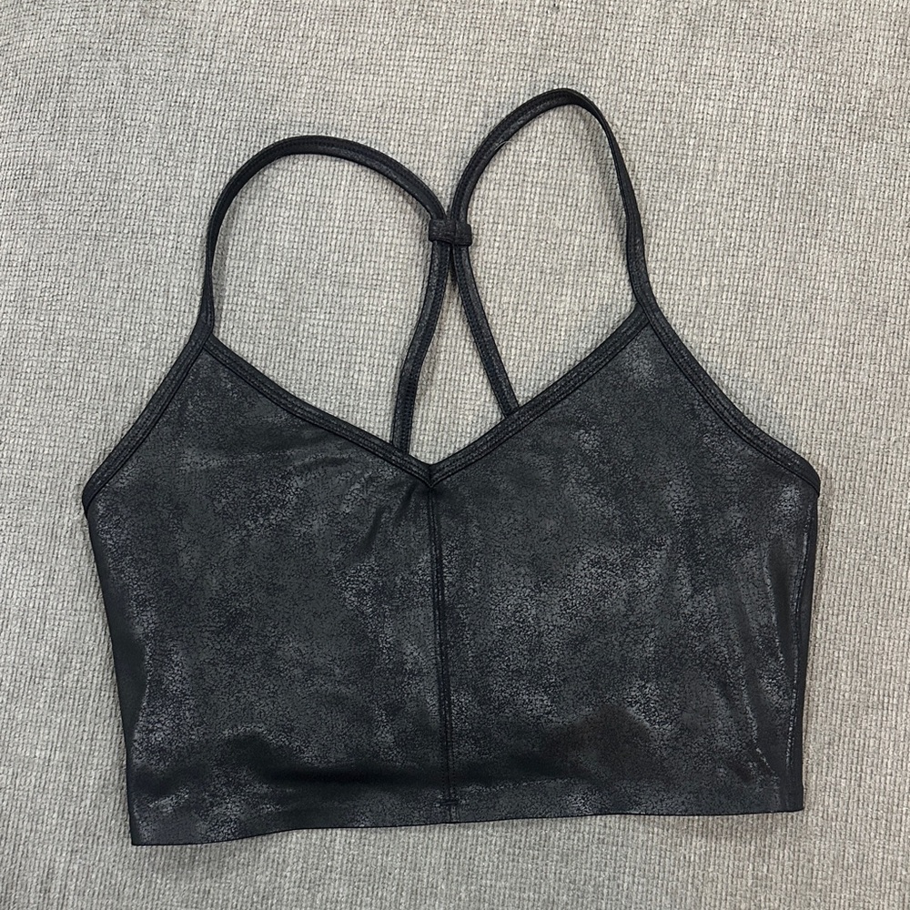 Carbon38 pleather Sports Bra